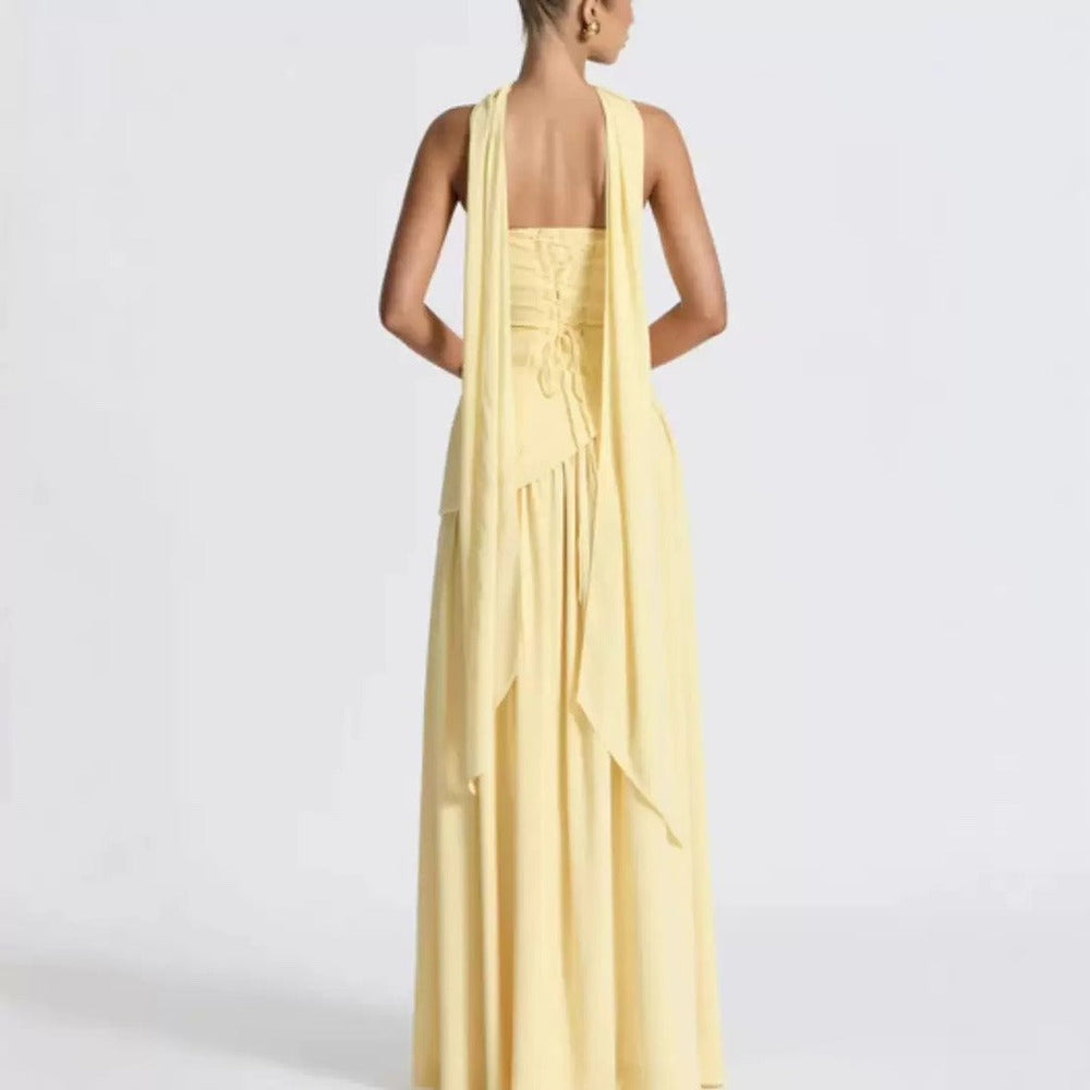 STRAPLESS SLIT DRESS Newgew Dresses