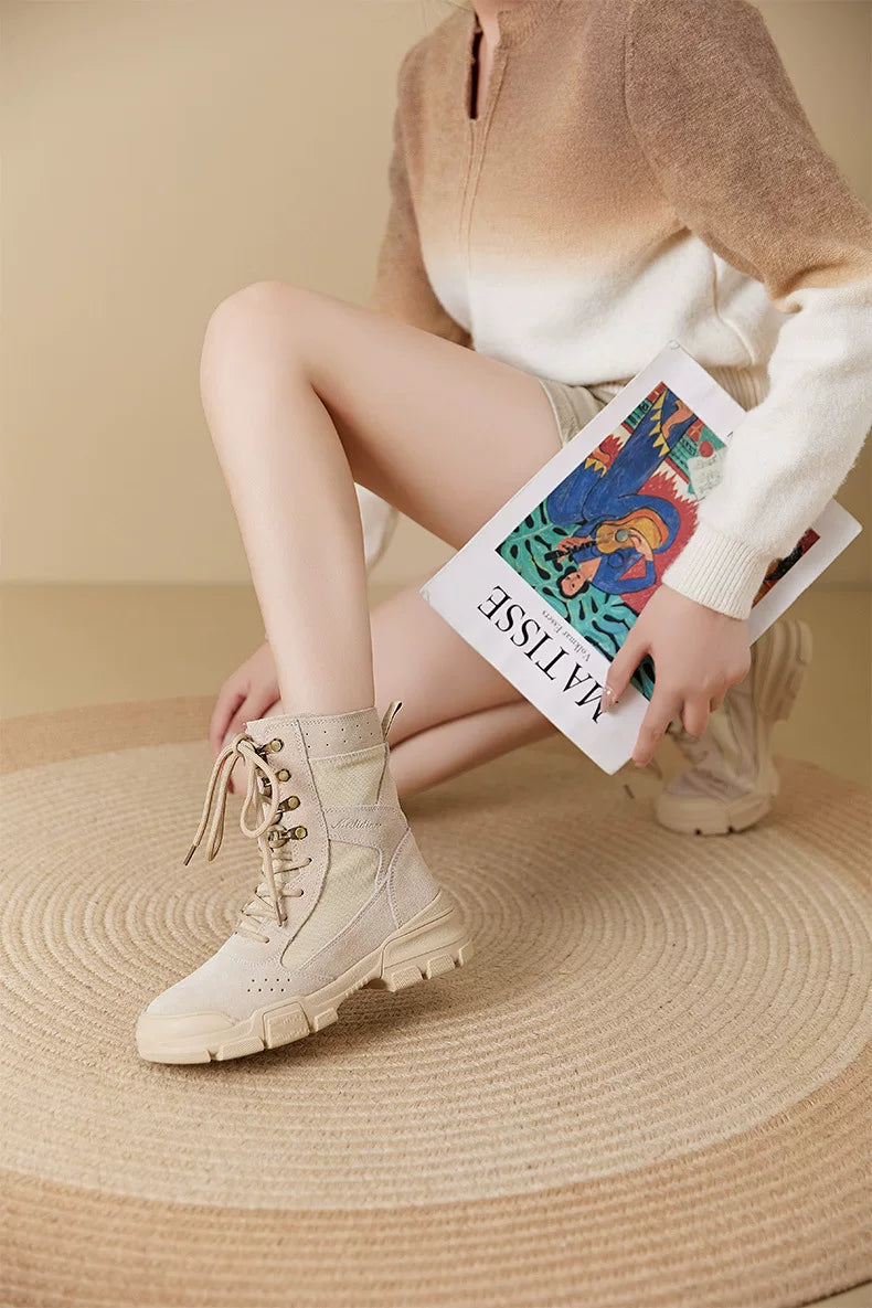 Minimalist Zip Side Boots Newgew