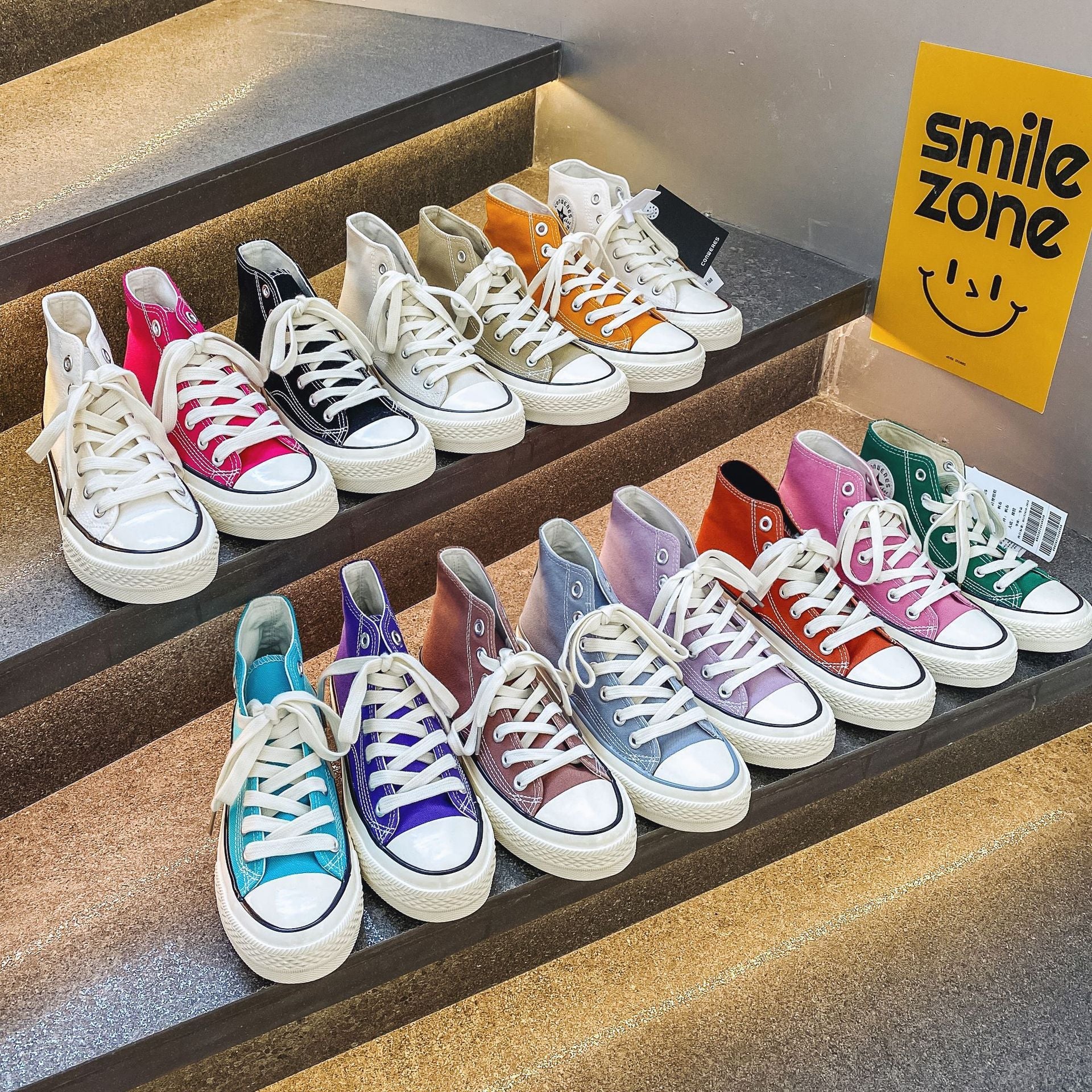 Slouchy Attractive Unique Women's Korean Versatile Canvas Shoes Newgew