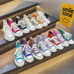 Slouchy Attractive Unique Women's Korean Versatile Canvas Shoes Newgew