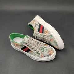 Men Stylish Canvas Flat Casual Shoes Newgew Shoes
