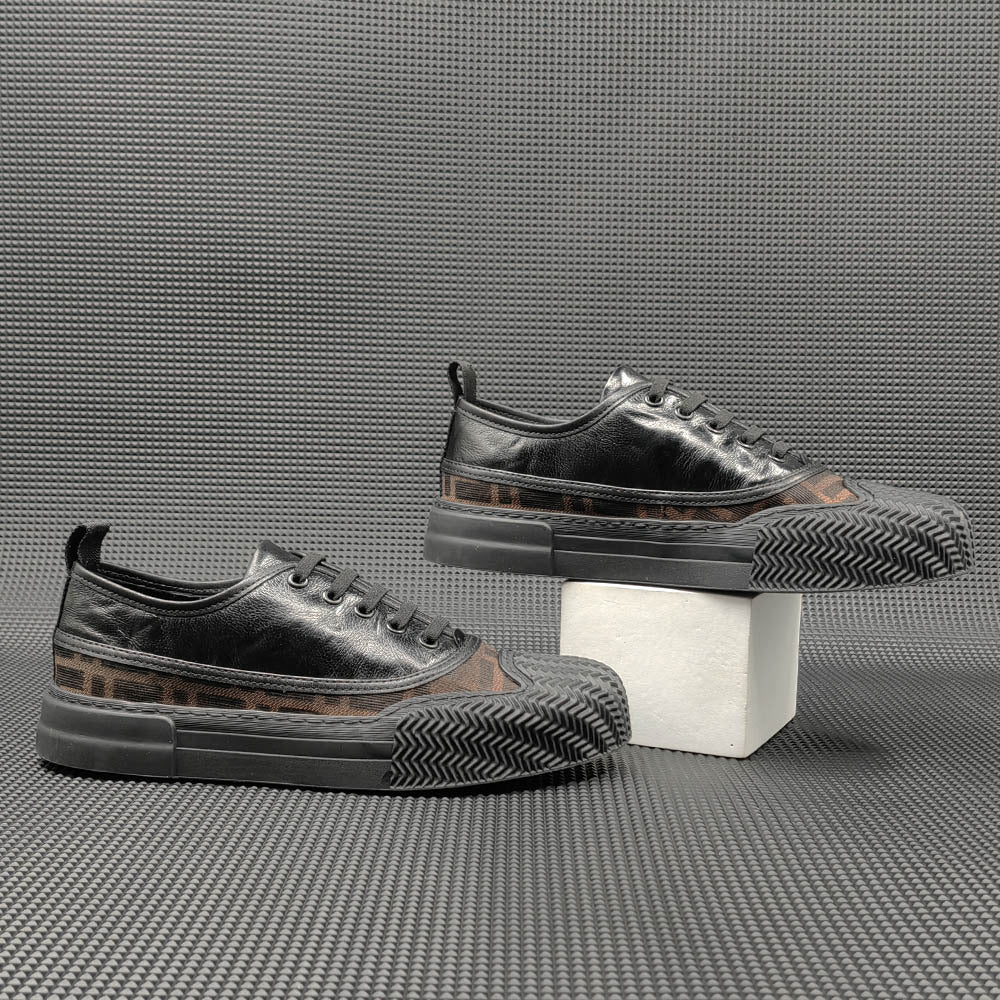 Men Minimalist Breathable Leather Flat Casual Shoes Newgew Shoes