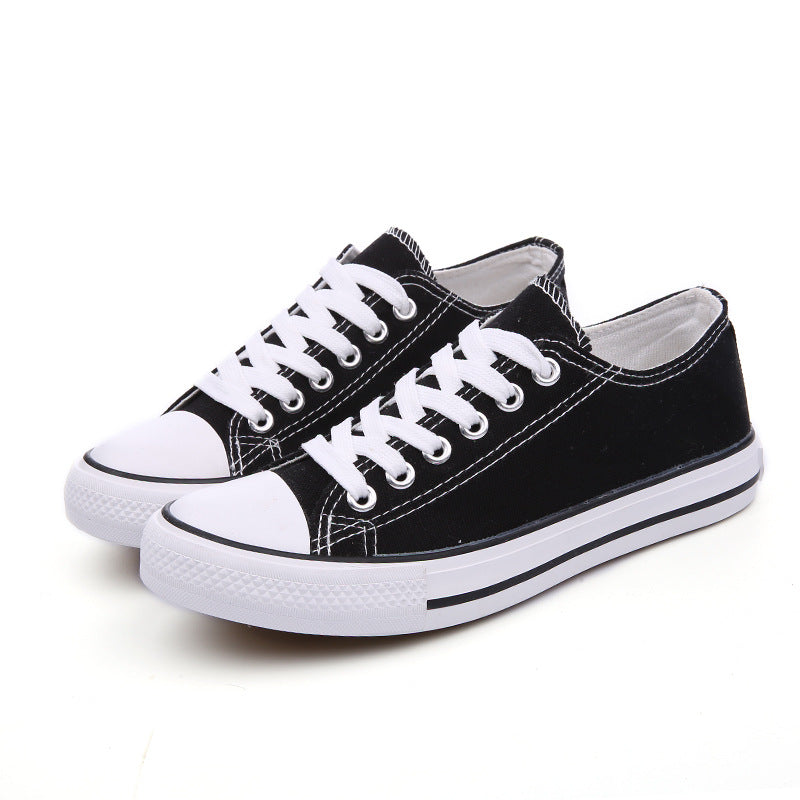 Classic Women's Korean Style Spring Couple Canvas Shoes Newgew
