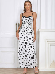 Polka Dot Maxi Dress Newgew Dresses