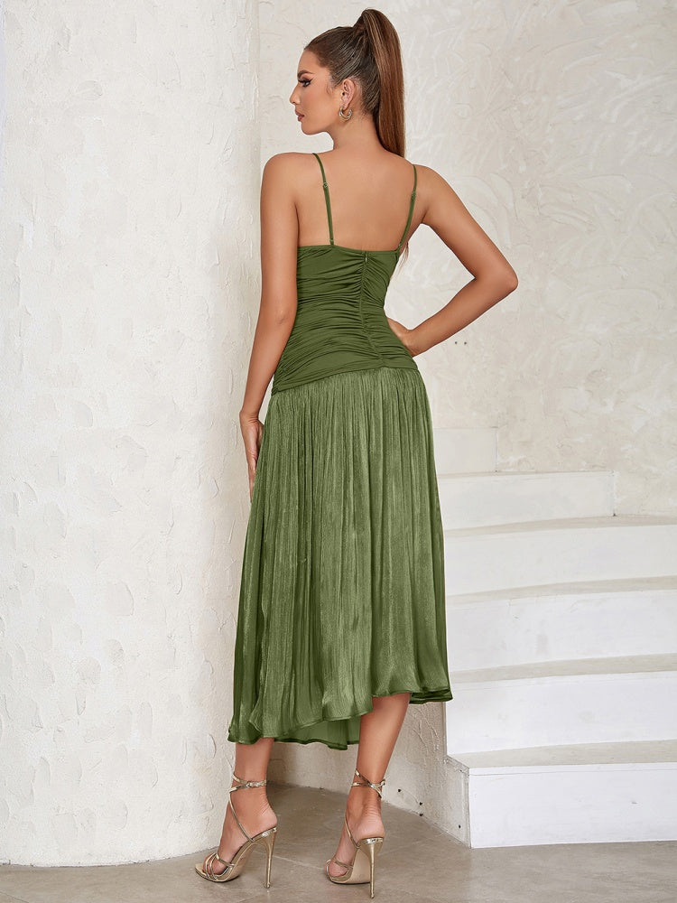 Strappy Ruched Fairy Dress Newgew Dresses
