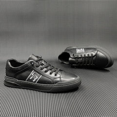 Men Fashion Soft Leather Flat Casual Shoes Newgew Shoes