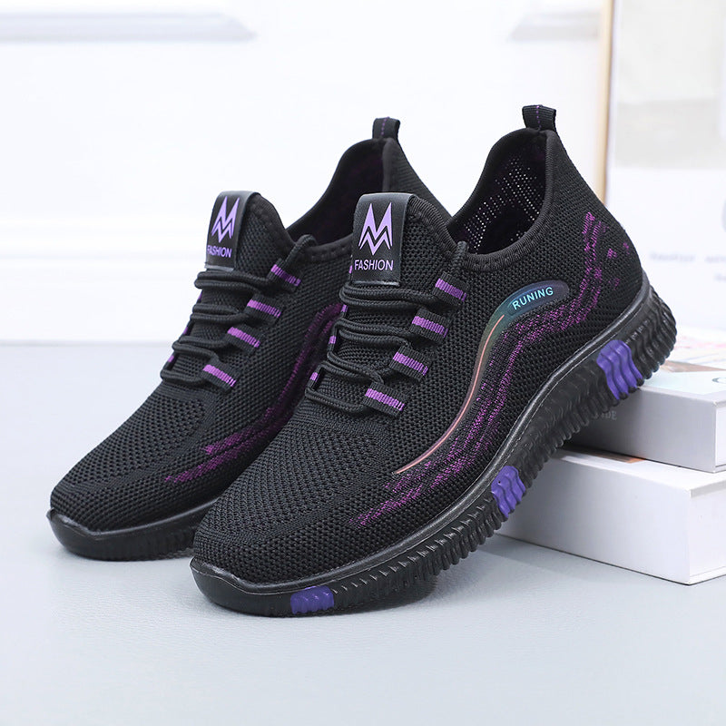 Women's Walking Old Cloth Lightweight Soft Canvas Shoes Newgew