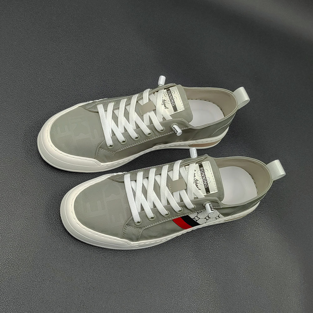 Men Fashion Breathable Canvas Flat Casual Shoes Newgew Shoes