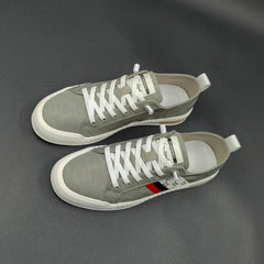 Men Fashion Breathable Canvas Flat Casual Shoes Newgew Shoes