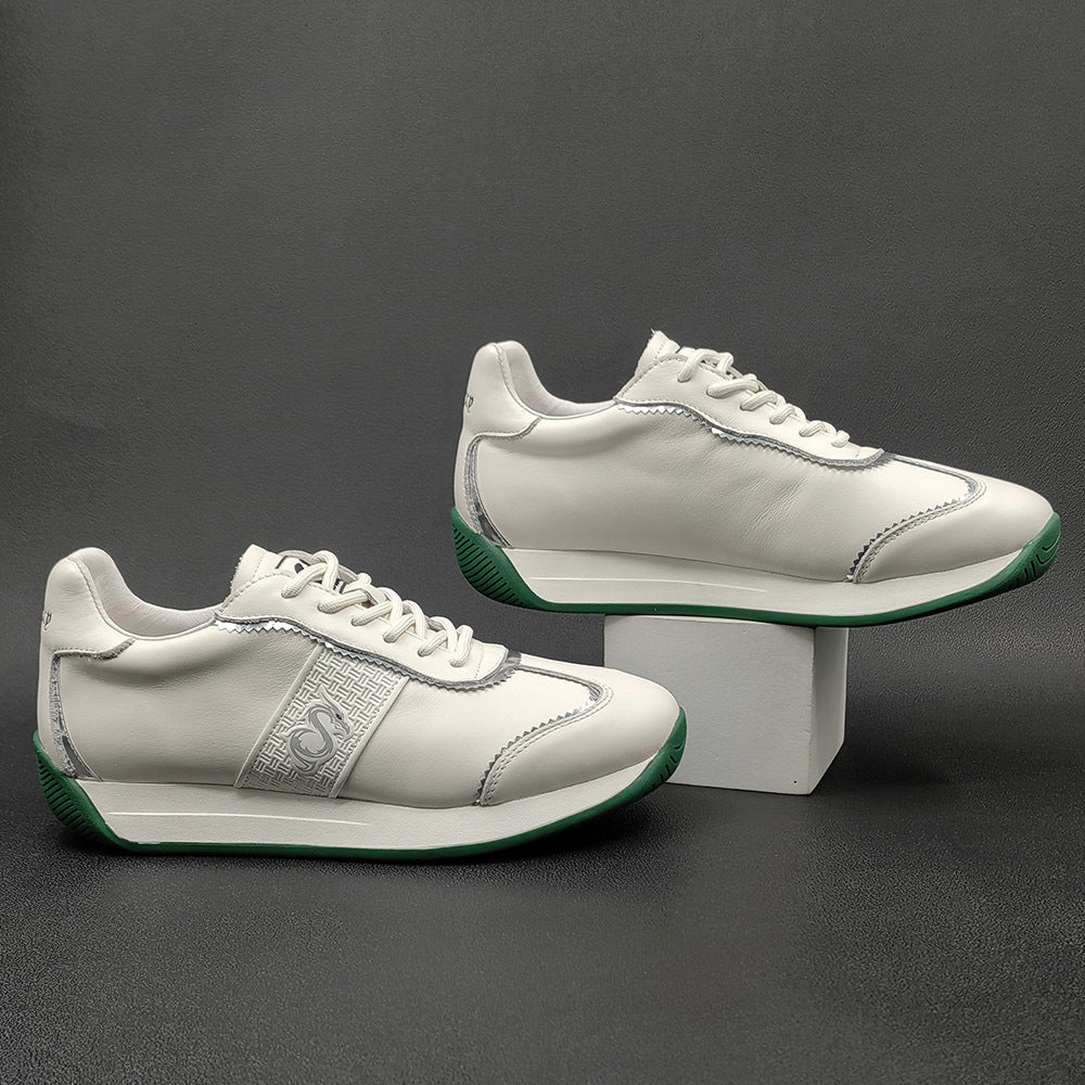 Men Fashion Leather Comfort Flat Casual Shoes Newgew Shoes