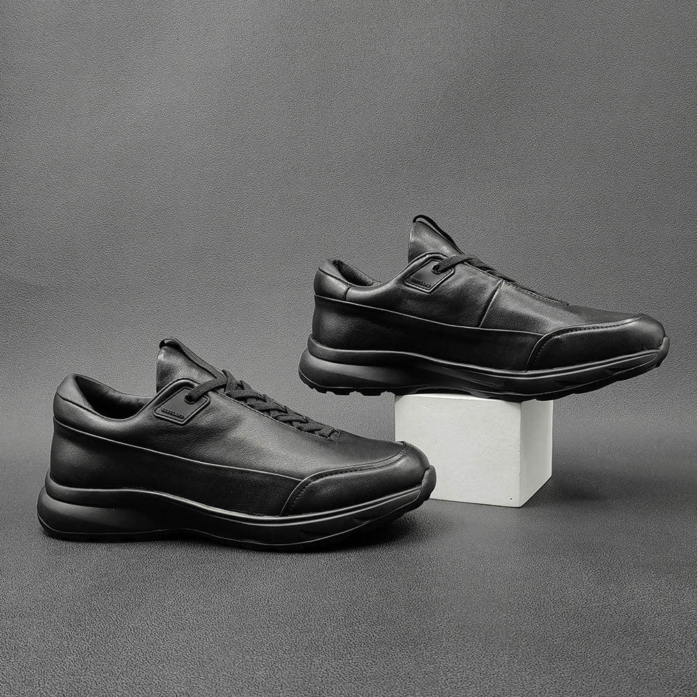 Men Minimalist Classic Leather Casual Shoes Newgew Shoes