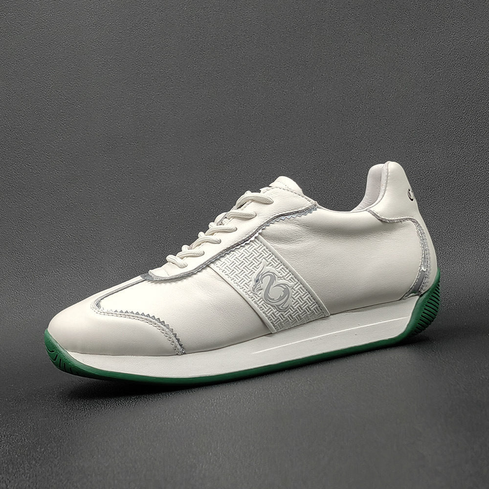Men Fashion Leather Comfort Flat Casual Shoes Newgew Shoes