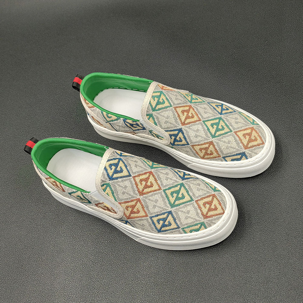 Men Fashion Casual Flat Canvas Shoes Newgew Shoes