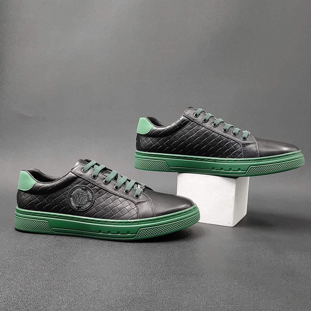 Men Leather Fashion Leather Flat Casual Shoes Newgew Shoes