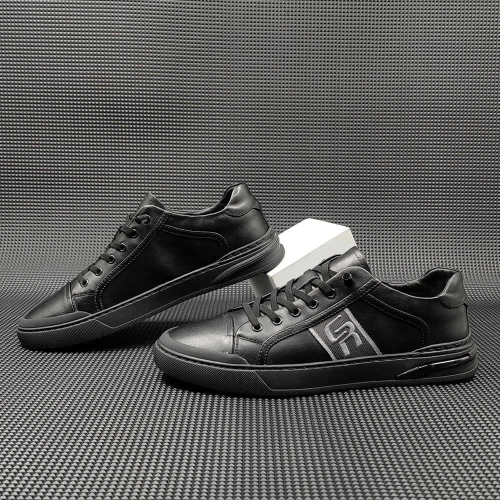 Men Fashion Soft Leather Flat Casual Shoes Newgew Shoes