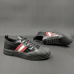 Men Minimalist Leather Flat Casual Shoes Newgew Shoes