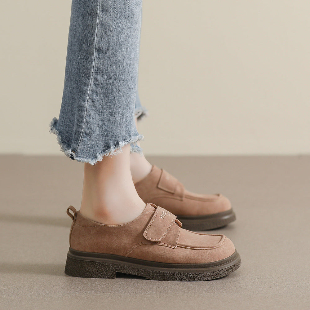 Women Minimalist Retro Casual Loafers Newgew Shoes