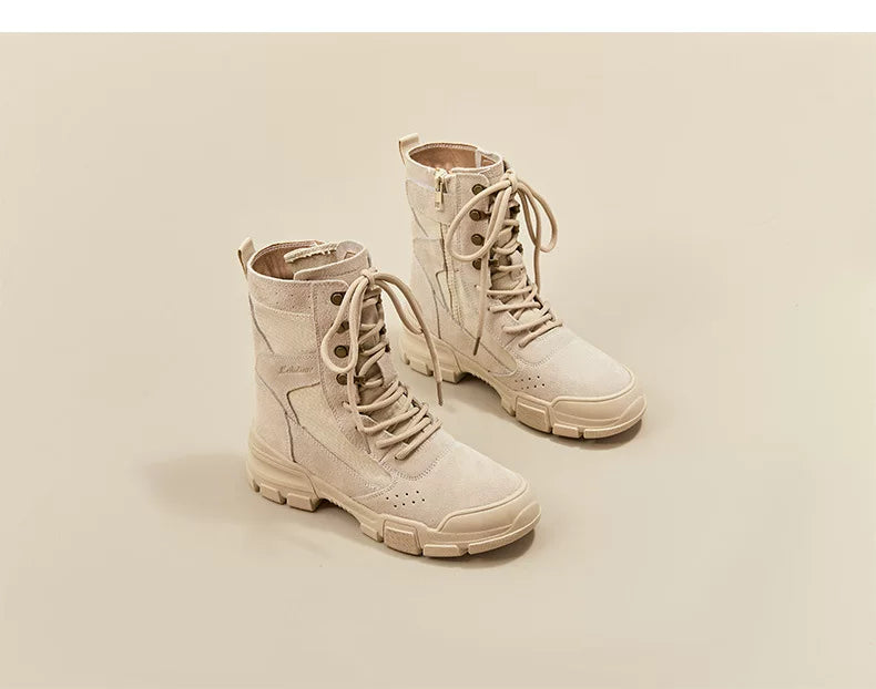 Minimalist Zip Side Boots Newgew