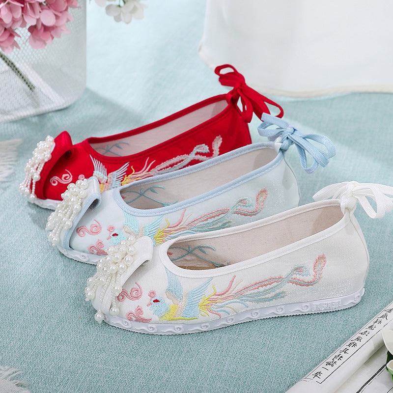 Height Increasing Insole Han Chinese Clothing Canvas Shoes Newgew