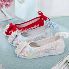 Height Increasing Insole Han Chinese Clothing Canvas Shoes Newgew