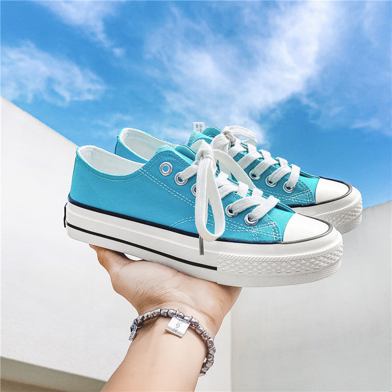 Street Shooting Classic Retro Replica Female Canvas Shoes Newgew