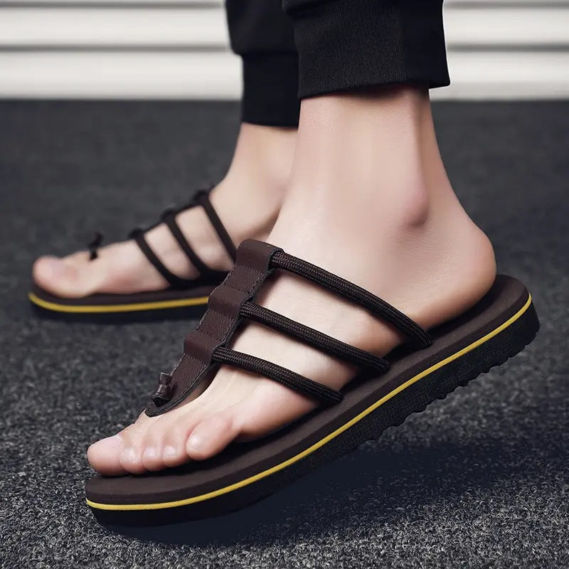 Men Fashion Casual Flip Flops Sandals Newgew Shoes