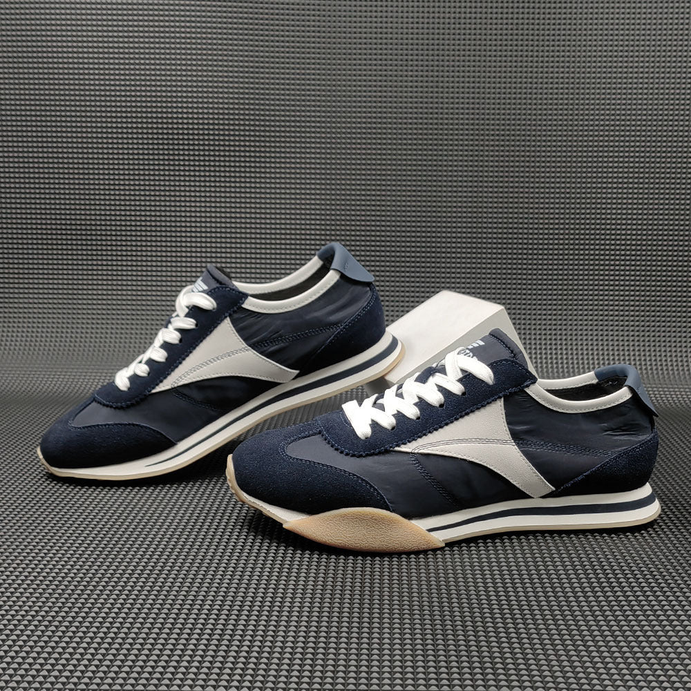 Men Fashion Patchwork Suede Breathable Soft Casual Shoes Newgew Shoes