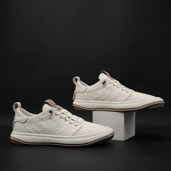 Men Minimalist Leather Flat Soft Casual Shoes Newgew Shoes