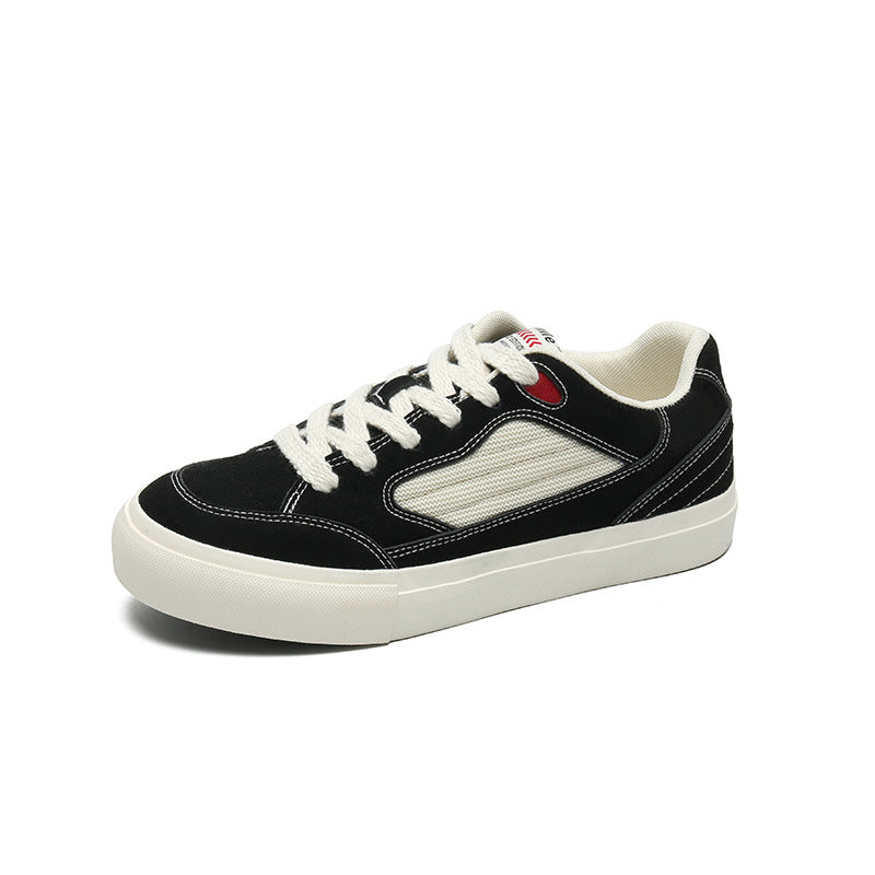 Men Stylish Casual Breathable Canvas Flat Sneakers Newgew Shoes