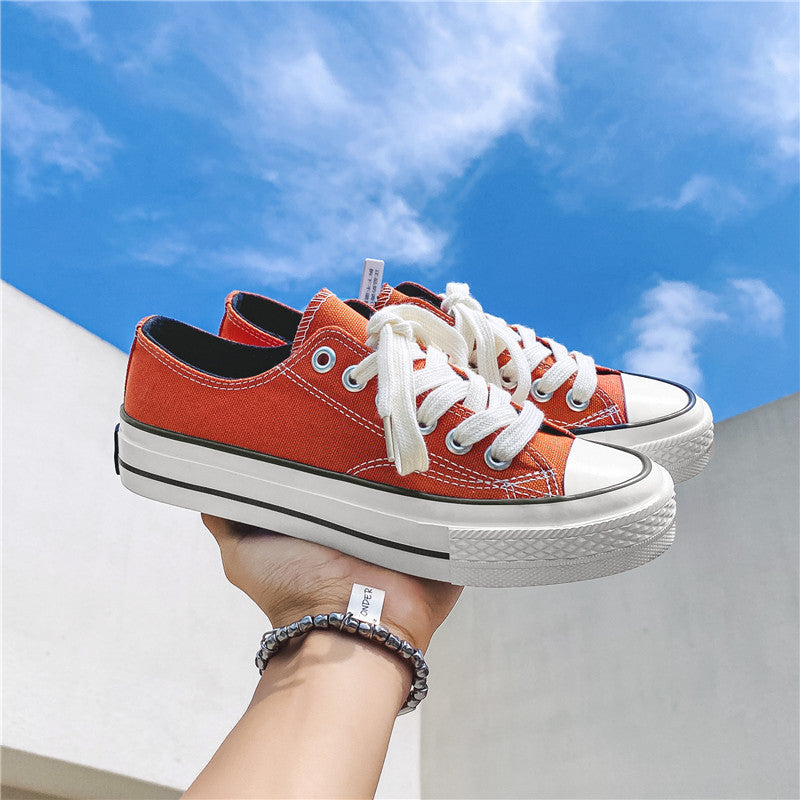 Street Shooting Classic Retro Replica Female Canvas Shoes Newgew