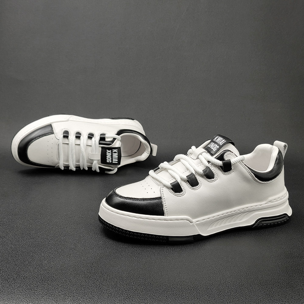 Men Minimalist Leather Casual Fashion Shoes Newgew Shoes