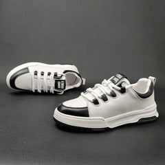 Men Minimalist Leather Casual Fashion Shoes Newgew Shoes