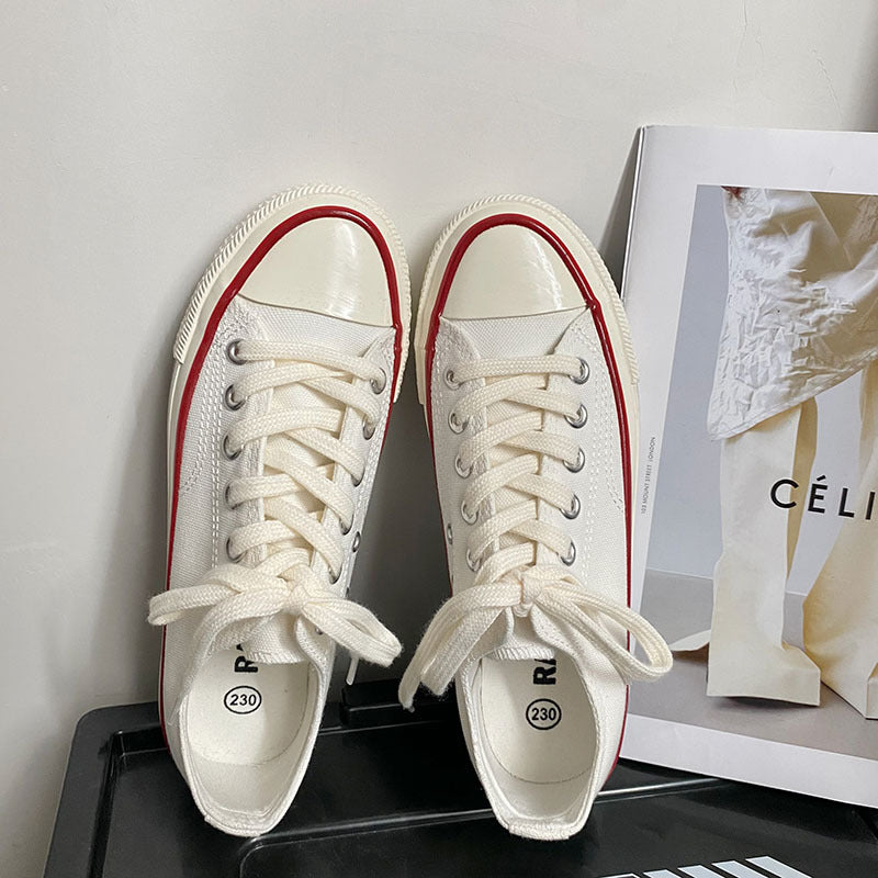Women's Retro Classic Versatile Couple Board Canvas Shoes Newgew