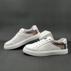 Men Color Matching Fashion Flat Casual Shoes Newgew Shoes