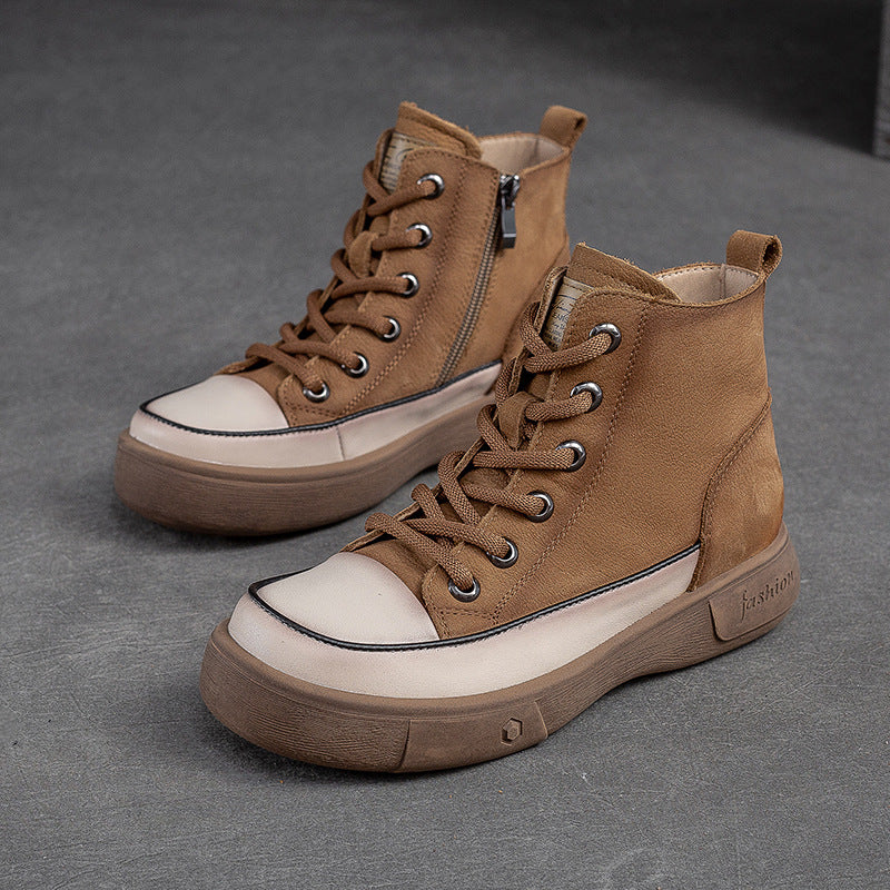 Women Casual Leather Minimalist Fashion Boots Newgew Shoes