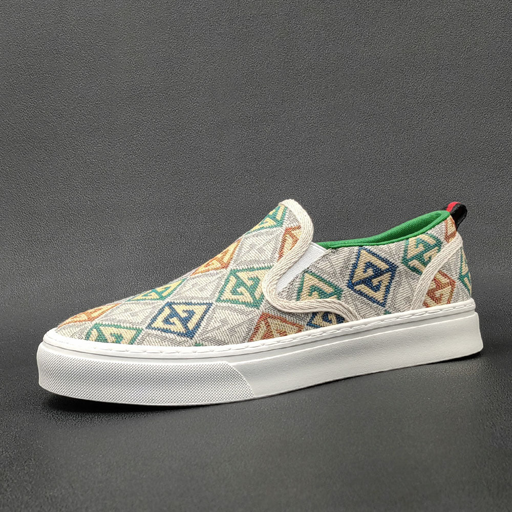 Men Fashion Casual Flat Canvas Shoes Newgew Shoes