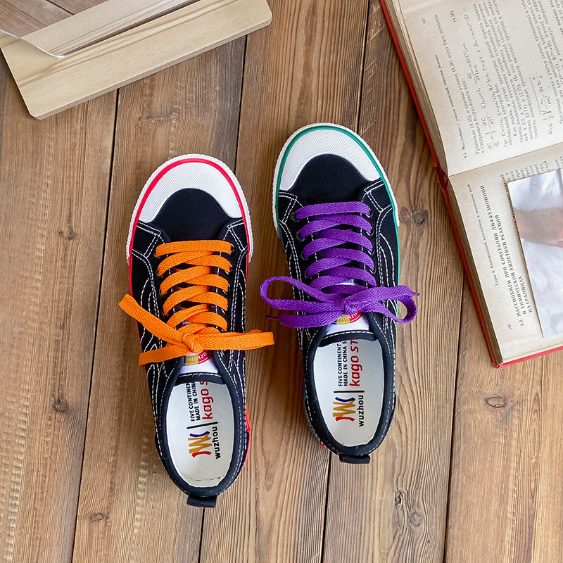 Women's Mandarin Duck Trendy Soft Bottom Breathable Canvas Shoes Newgew