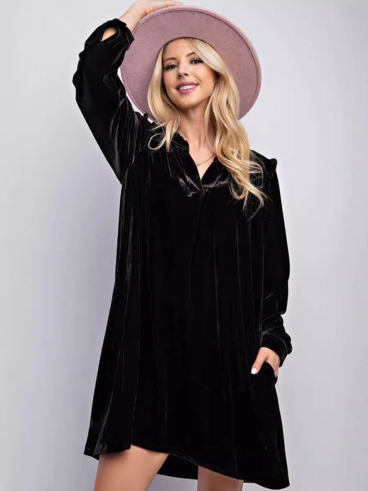 Casual Knee Length Dress Newgew Dresses
