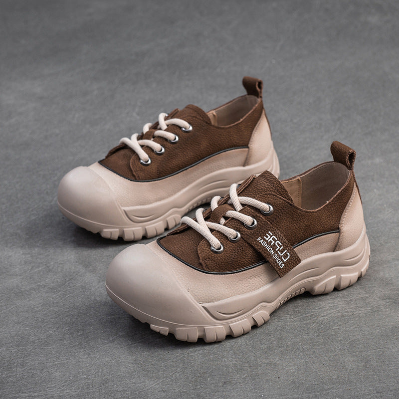 Women Minimalist Soft Leather Comfort Casual Shoes Newgew Shoes