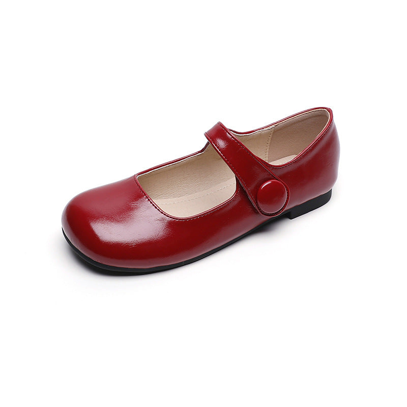 Women Glossy Soft Casual Mary Jane Shoes Newgew Shoes