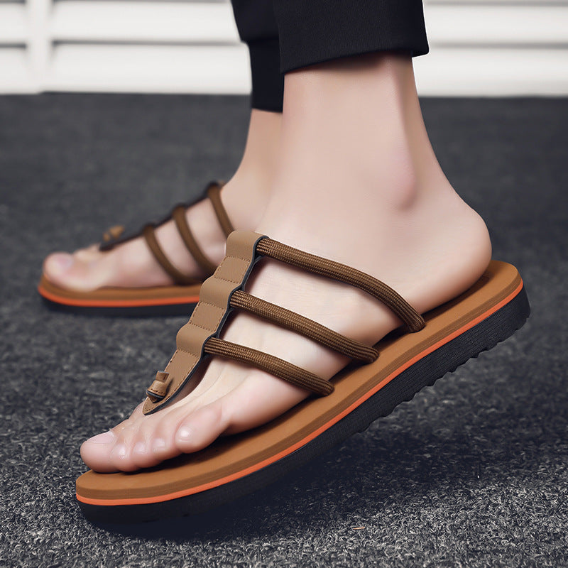 Men Fashion Casual Flip Flops Sandals Newgew Shoes