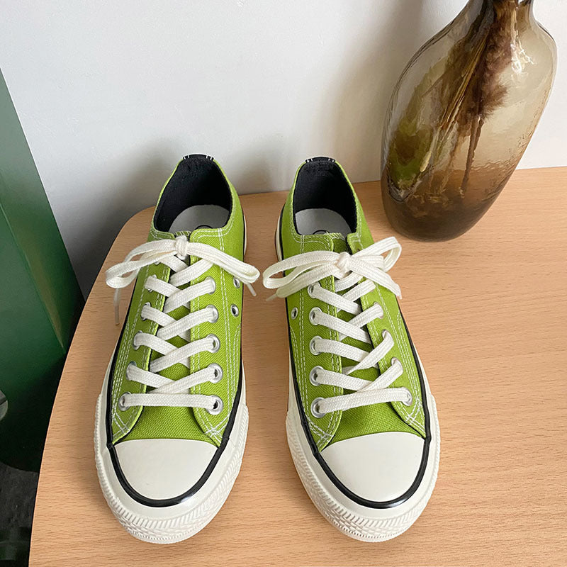 Women's Retro Classic Versatile Couple Board Canvas Shoes Newgew