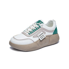 Women's Korean Style White Fashionable Street Canvas Shoes Newgew