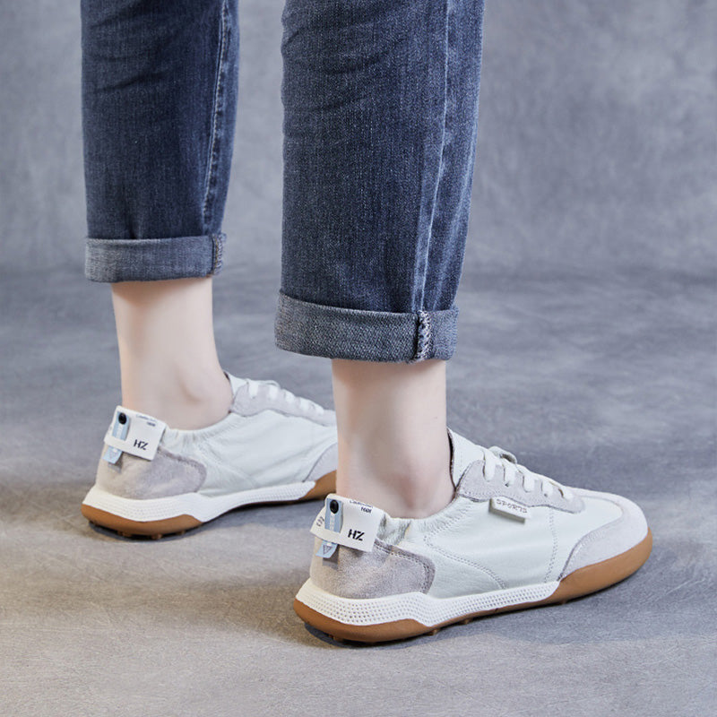 Women Fashion Soft Minimalist Flat Casual Shoes Newgew Shoes