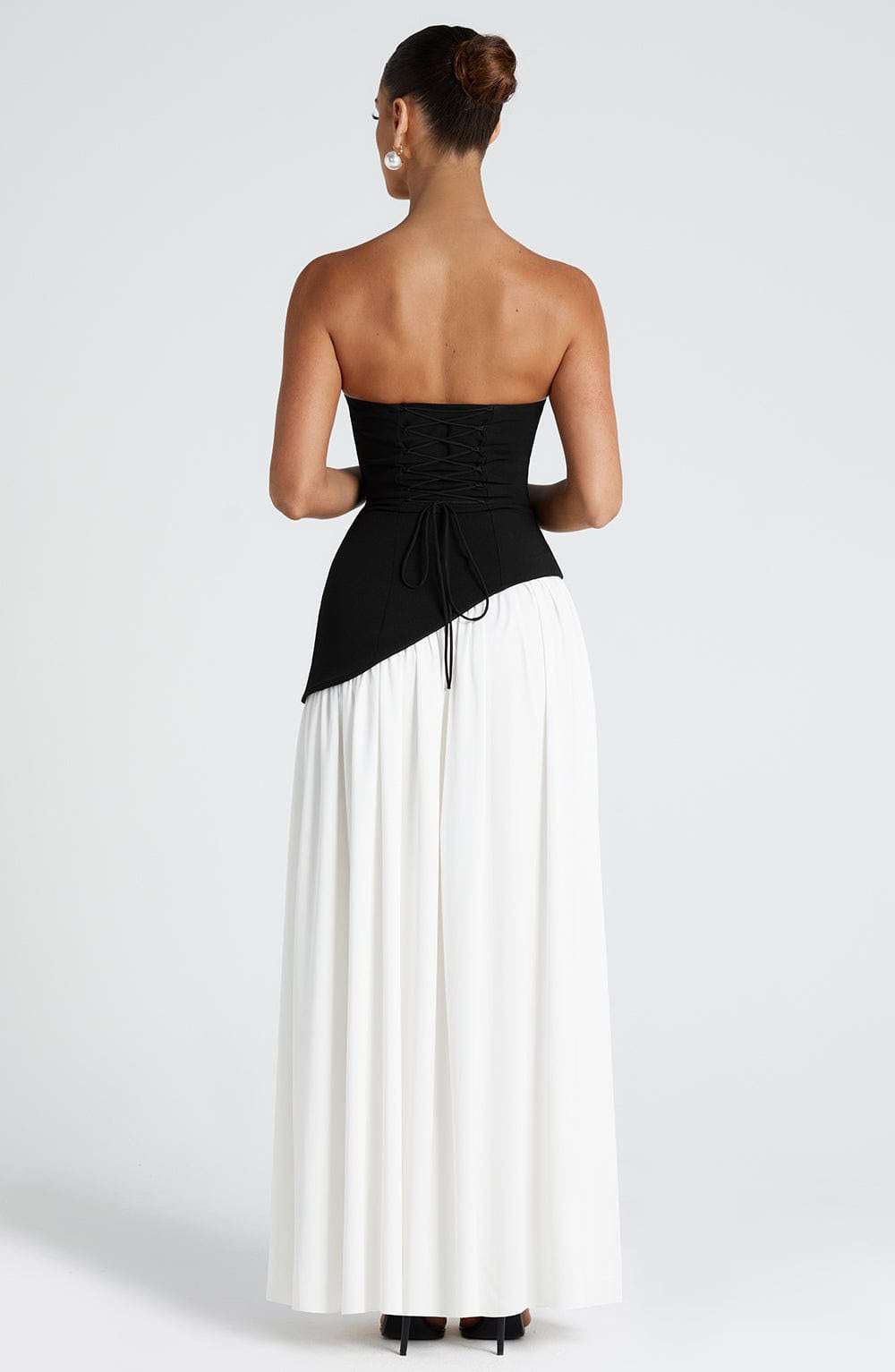 STRAPLESS SLIT DRESS Newgew Dresses