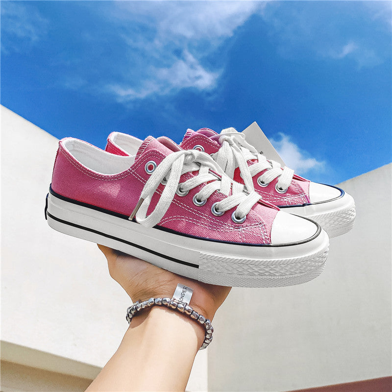 Street Shooting Classic Retro Replica Female Canvas Shoes Newgew