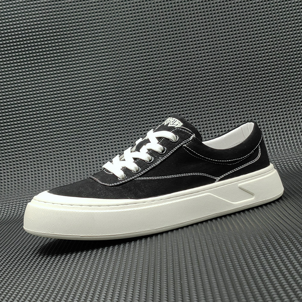 Men Fashion Breathable Canvas Flat Casual Shoes Newgew Shoes