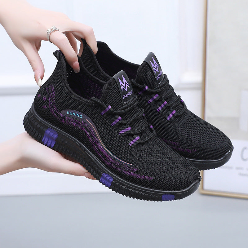 Women's Walking Old Cloth Lightweight Soft Canvas Shoes Newgew