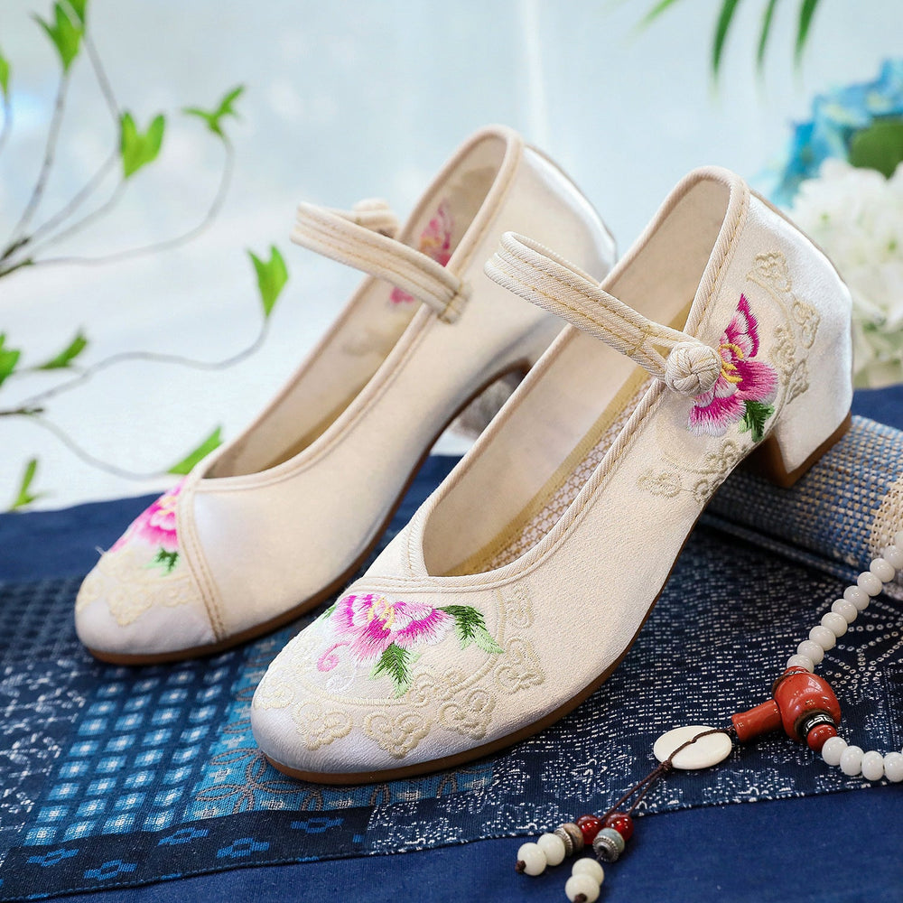Magic Silk Square With Cheongsam For Canvas Shoes Newgew