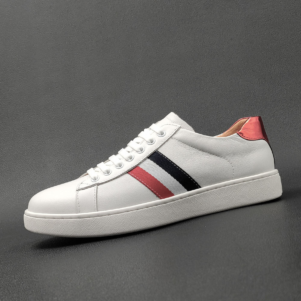 Men Minimalist Leather Flat Casual Shoes Newgew Shoes